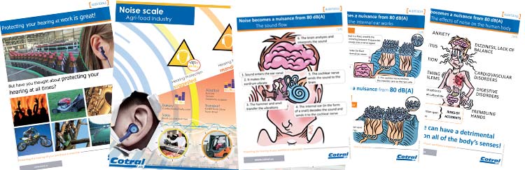 Scaricate i poster sulla sensibilizzazione ai rischi derivanti dall'
                        esposizione al rumore